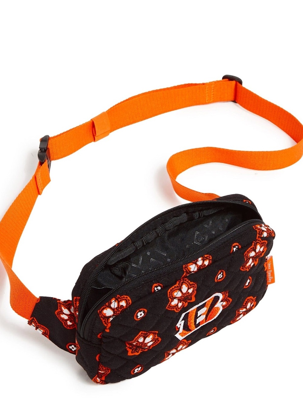 Vera Bradley Cincinnati Bengals Mini Belt Bag Fanny Waist Pack Crossbody - Picture 5 of 6